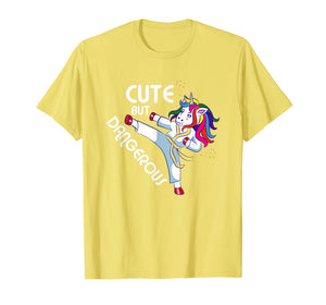 Karate Unicorn T-Shirt | Self Defense Shirt For Girls