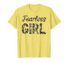Load image into Gallery viewer, Fearless Girl Camo T-Shirt I Camouflage Lover
