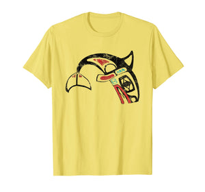 Haida Killer Whale Pacific Northwest Native Art Tshirt