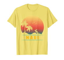 Load image into Gallery viewer, Maui Island Beach Vintage Retro T-Shirt - 70s Surf Tee
