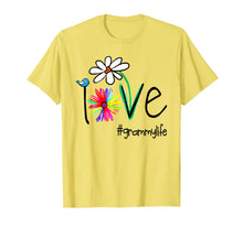 Load image into Gallery viewer, Love Grammy life #Grammylife Heart Floral Gift T-Shirt
