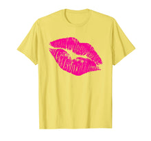 Load image into Gallery viewer, 80s Hot Pink Lips T Shirt
