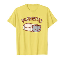 Load image into Gallery viewer, Kawaii T-Shirt: PURRITO Cat
