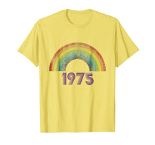 Load image into Gallery viewer, I Love 70s Tshirt Vintage 1975 Rainbow Made In 1975
