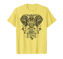 Load image into Gallery viewer, Elephant T-shirt Be Strong Mandala Native American Shamanic
