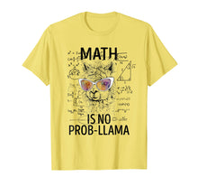 Load image into Gallery viewer, Math Is No Prob-Llama Funny Gifts TShirts
