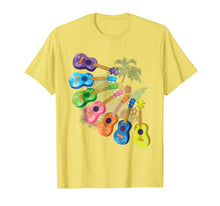 Load image into Gallery viewer, Ukulele Shirt Hawaiian, Colorful Ukulele Tees For Girls

