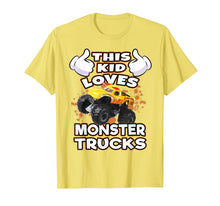 Load image into Gallery viewer, This Kid Loves Monster Trucks T-Shirt

