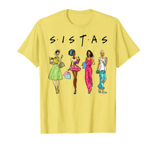 Load image into Gallery viewer, Black Sistas Queen Melanin African American Women T-Shirt
