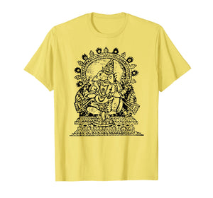 Ganesh T-Shirt Black Drawing Ganesh Tee Shirt
