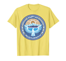 Load image into Gallery viewer, Kyrgyzstan coat of arms T-shirt Tee Tees T Shirt Tshirt
