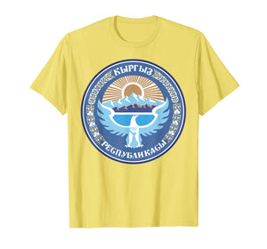 Kyrgyzstan coat of arms T-shirt Tee Tees T Shirt Tshirt
