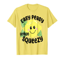 Load image into Gallery viewer, EASY PEASY LEMON SQUEEZY FUN SUMMERTIME LEMONADE LOVER SHIRT
