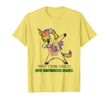 Load image into Gallery viewer, Brave strong Fearless Unicorn Neurofibromatosis Shirt
