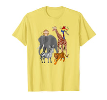 Load image into Gallery viewer, Zoo Animals Shirt Wildlife Birthday Party A Day At The Zoo
