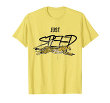 Load image into Gallery viewer, Just Speed Cheetah Cat T Shirt for Men, Women and Kids
