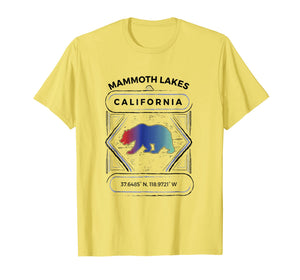 Mammoth Lakes T Shirt Summer Winter Hiking Adult Kid Apparel