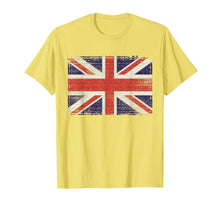 Load image into Gallery viewer, Union Jack T-shirt Vintage UK Flag Tee British Retro Flag
