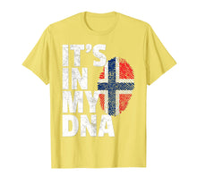 Load image into Gallery viewer, IT'S IN MY DNA Norwegian Norway Flag Pride Men Women Gift T-Shirt
