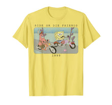 Load image into Gallery viewer, SpongeBob SquarePants Ride Or Die Friends 1999 Portrait T-Shirt
