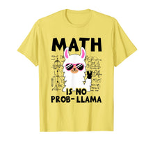 Load image into Gallery viewer, Perfect Math Llama Shirt Math Is No Prob Llama T-Shirt Gift T-Shirt

