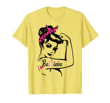 Load image into Gallery viewer, Breast Cancer Warrior TShirt Awareness Tee Support Believe T-Shirt
