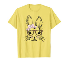 Load image into Gallery viewer, Cute Bunny Face Shirt Leopard Print Glasses EASTER Gift T-Shirt-67333
