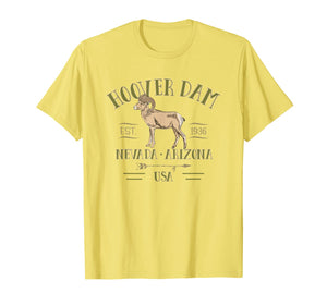 HOOVER DAM BIGHORN SHEEP Nevada Arizona souvenir gift T-Shirt-4147385