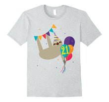 Load image into Gallery viewer, Funny 21st Birthday Sloth Lovers T-shirt Gift Men Women Her
