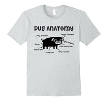 Load image into Gallery viewer, Pug Anatomy Cute Funny T Shirt Gifts Sarcastic Novelty Humor

