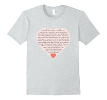 Load image into Gallery viewer, i carry your heart with me poetry quote shirt
