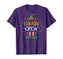Load image into Gallery viewer, Cousin Crew T Shirt Cute Xmas Elf Party Pajama PJ Matching T-Shirt
