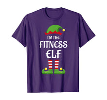 Load image into Gallery viewer, I'm The Fitness Elf Matching Family Christmas Gift Sporty T-Shirt
