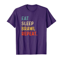 Load image into Gallery viewer, Eat Sleep Brawl Repeat Gamer T-Shirt-260793
