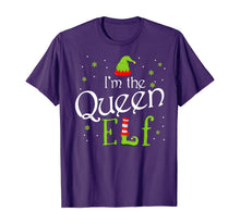 Load image into Gallery viewer, I'm The Queen Elf Funny Group Matching Family Xmas Gift  T-Shirt
