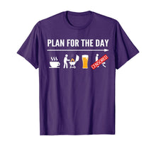 Load image into Gallery viewer, Funny BBQ Shirts For Men Coffee, Grilling, Beer Adult Humor T-Shirt
