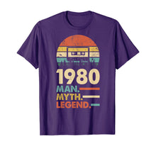 Load image into Gallery viewer, Vintage 1980 Made in 1980 40th birthday 40 years old Gift T-Shirt-356317
