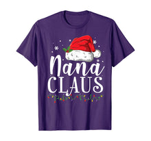 Load image into Gallery viewer, Funny Nana Claus Christmas T-Shirt Pajamas Santa Gift T-Shirt
