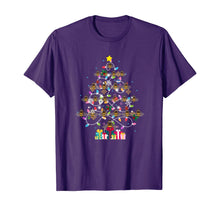 Load image into Gallery viewer, Funny Bee Christmas Tree Pajama Lights Gift T-Shirt
