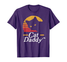 Load image into Gallery viewer, Cat Daddy Vintage Eighties Style Cat Retro Distressed  T-Shirt
