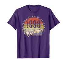 Load image into Gallery viewer, Vintage November 1998 21st Birthday Gifts 21 Years Old T-Shirt
