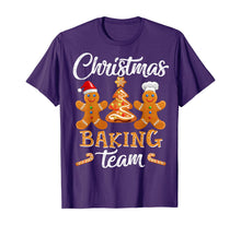 Load image into Gallery viewer, Christmas Baking Team Gingerbread Funny Christmas Gift T-Shirt
