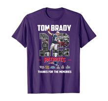 Load image into Gallery viewer, Thank You For The Memories-Tom-Gift-Brady-20 Year T-Shirt-55978

