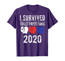 Load image into Gallery viewer, I SURVIVED TOILET PAPER PANIC 2020 Shirt Pandemic Flu Gift T-Shirt-481494
