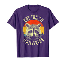 Load image into Gallery viewer, Eat Trash Hail Satan Raccoon Pentagram Satanic Garbage Gang T-Shirt-160441

