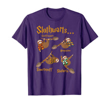 Load image into Gallery viewer, Harry Slothwarts Funny Sloth Halloween Costume T-Shirt

