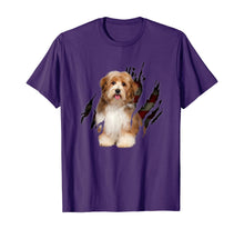 Load image into Gallery viewer, Havanese Flag In Side Dog Gift T-Shirt
