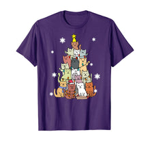 Load image into Gallery viewer, Ugly Christmas Sweater Cat Tree - Funny Xmas Cat Gift T-Shirt
