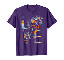 Load image into Gallery viewer, Love Skull Flower Rock And Roll Hand T-Shirt-315313
