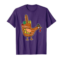 Load image into Gallery viewer, Thanksgiving Turkey Bird Middle Finger T-Shirt
